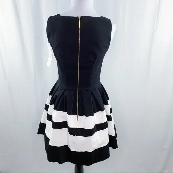 Modcloth Luck Be a Lady Closet London black & white dress - Picture 5 of 11